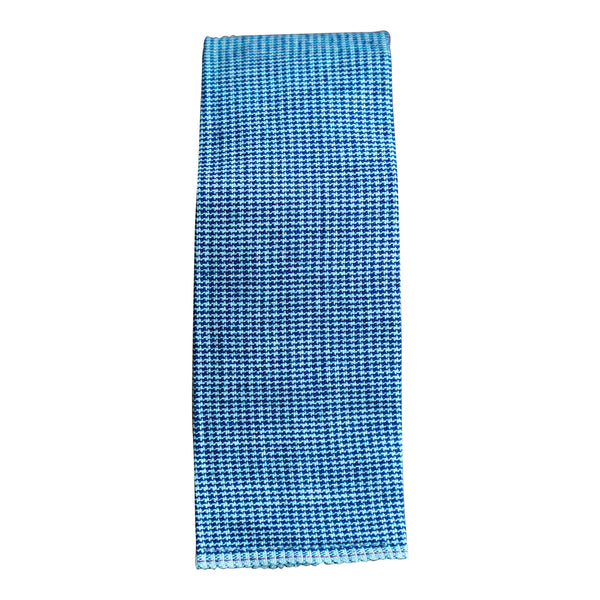 Chambray Houndstooth Tie
