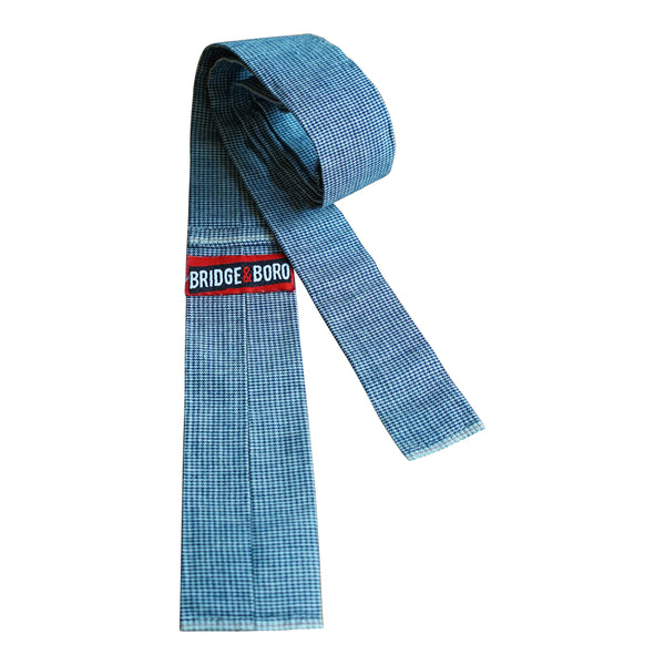 Chambray Houndstooth Tie