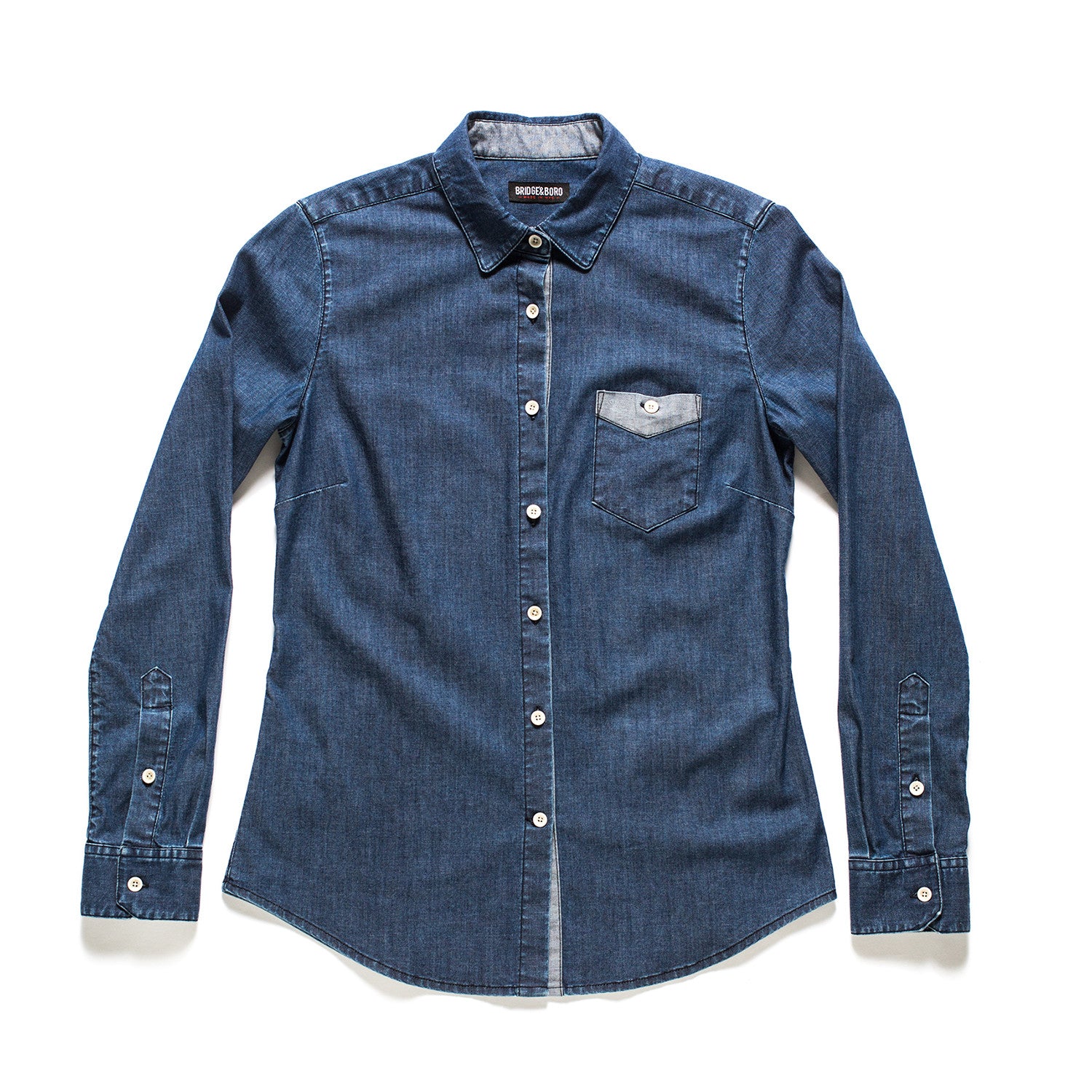 Milano Denim Button Down - Women's Bridge & Boro Milano Denim Button Down - Women's Bridge & Boro